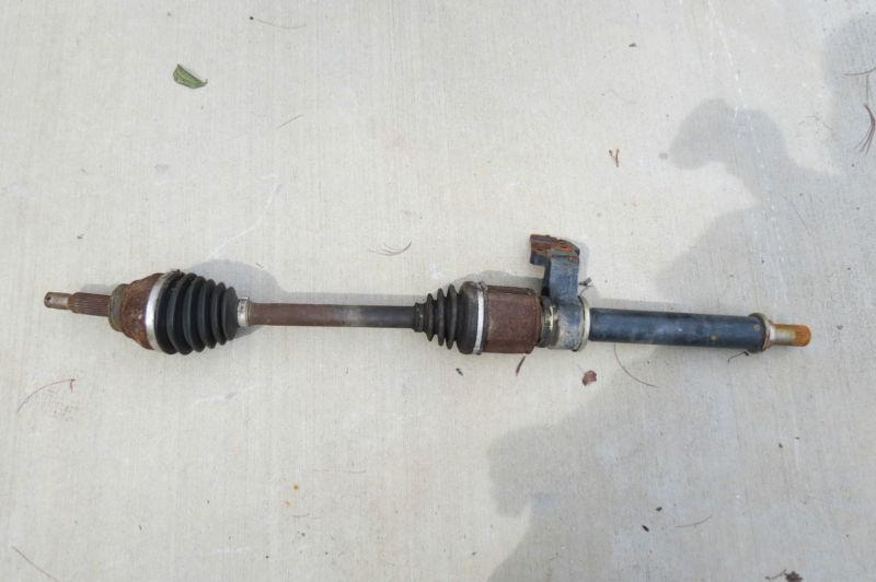 Read first 04-08 mitsubishi endeavor 2wd right passenger axle shaft no abs oem