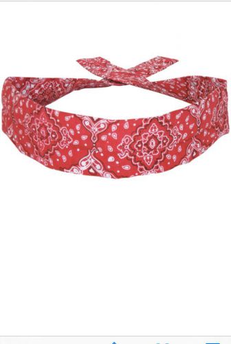 Dc106 zan headgear cooldanna red paisley 100% cotton