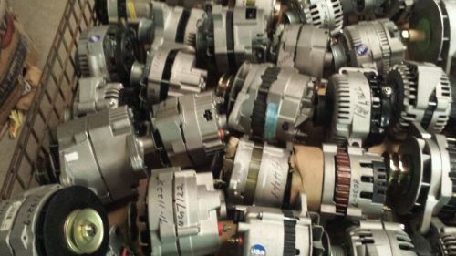 Lot  of  50 starter alternators chevy ford dodge import pieces new rebuilt units