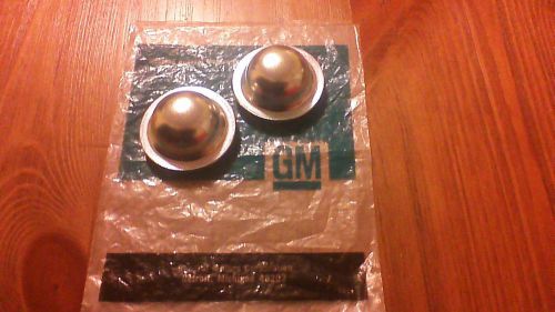 Gm nos brake rotor spindle grease dust caps buick chevy oldsmobile pontiac