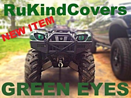Kawasaki  teryx green eyes headlight covers kawasaki teryx 750 &amp; 800
