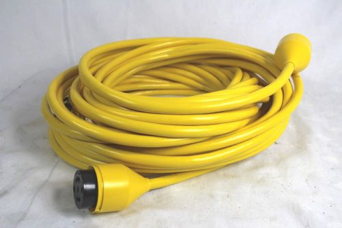 Marinco ph6599 marine boat 50 foot telephone phone cable cordset, yellow