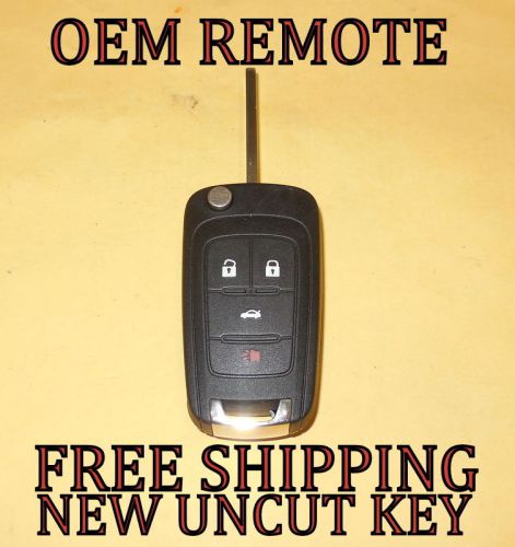 Oem gm chevy switchblade flip key keyless remote fob transmitter 13501913