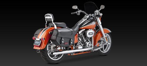 Vance & hines softail duals exhaust for 1997-2011 harley softail