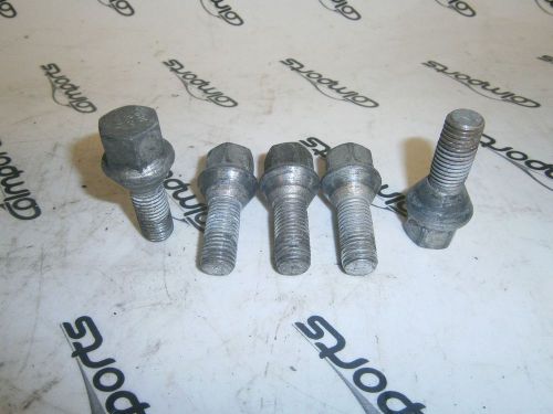 04-13  bmw e46 e36 e39 323i 328i 530i 540i wheel lug bolt set of 5 36136781150