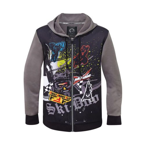 Ski-dooteen oversize hoodie - gray