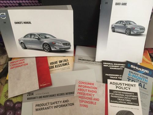 2014 volvo s80 owner&#039;s manual