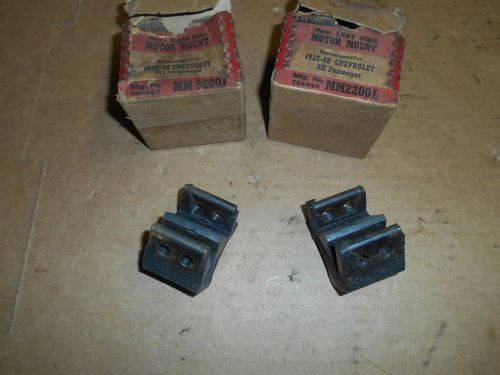 1935 1936 1937 1938 1939 1941 1947 1948  chevrolet car rear side  motor mounts