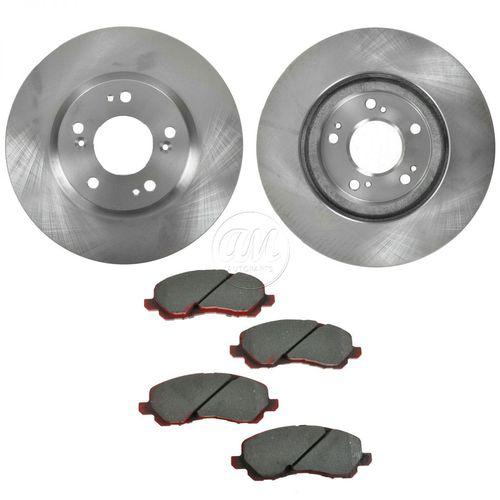 Front ceramic disc brake pads & rotor kit set for dodge mitsubishi car suv