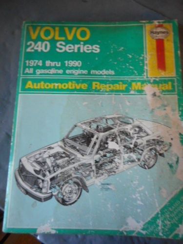 Volvo 240 series 1974-1990 haynes repair manual