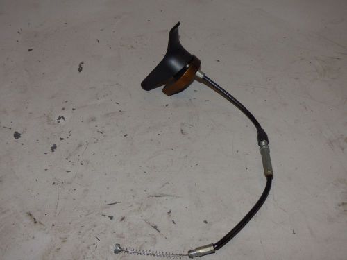 Snowmobile left hand lh throttle cable polaris skidoo yamaha thumb lever