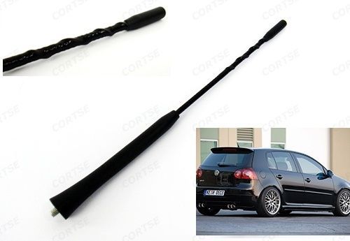 Vw jetta golf gti cabrio 9&#034; antenna aerial radio replacement roof mast whip fuba