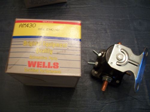 Wells am430 starter solenoid new in box
