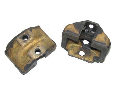 2 rear motor mounts 1938-1953 chevy trucks 1/2 , 3/4 , 1 ton new