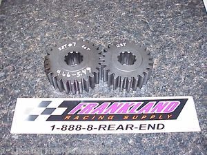 Frankland #7 quick change rear end 4.66-5.49 gears 10 spline t20 ump late model