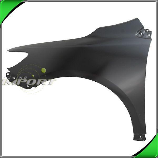 2009-2012 toyota corolla left front fender primed black steel replacement lh new