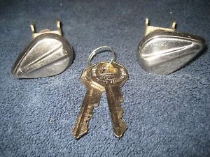 1948 and 1949 vintage cadillac door locks pair nos nice l@@k cadillac 1948 1949