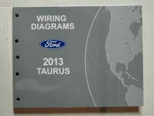 Ford oem wiring diagram manual 2013 taurus