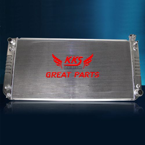 3 rows 1994-99 chevy c/k 1500 2500 3500 5.7l v8 gas all aluminum radiator