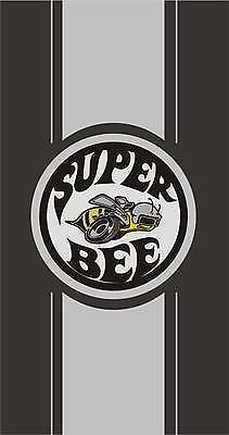 Super bee flag banner sign dodge scat pack limited 4x2f