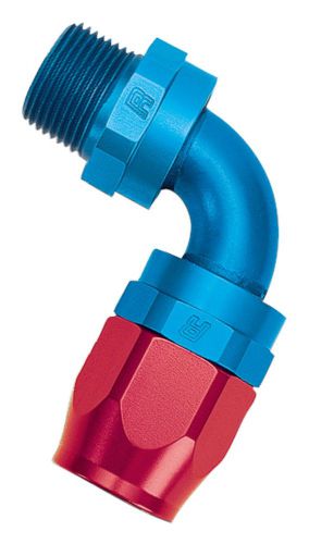 Russell 612170 full flow swivel hose end 90 deg. swivel pipe thread hose end