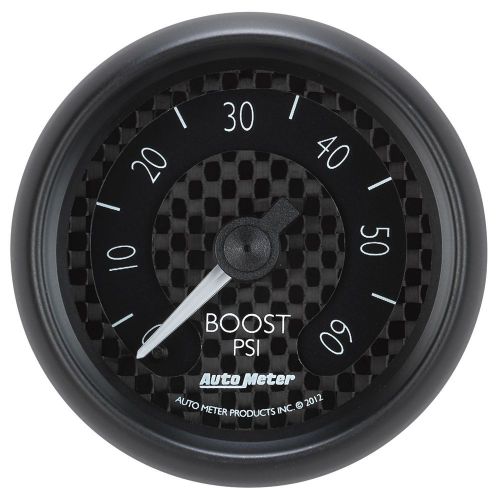 Auto meter 8005 gt series; mechanical boost gauge