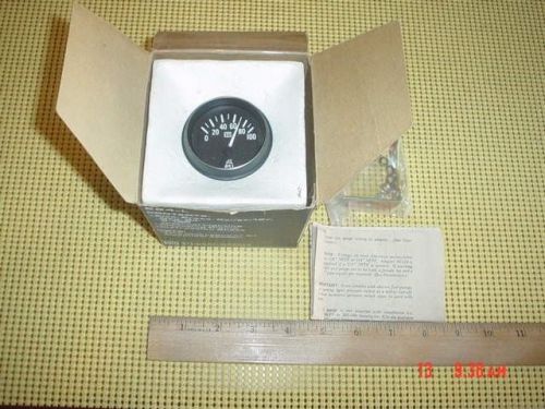 Stewart-warner nos vintage 1970s oil pressure gauge