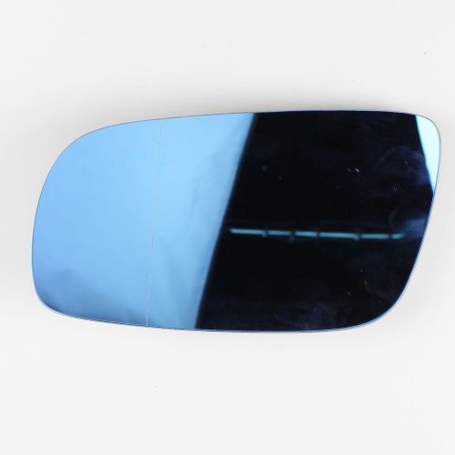 New blue left side door interior mirror glass for vw golf jetta mk4 passat b5