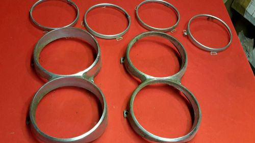 1964 lincoln continental headlight bezels