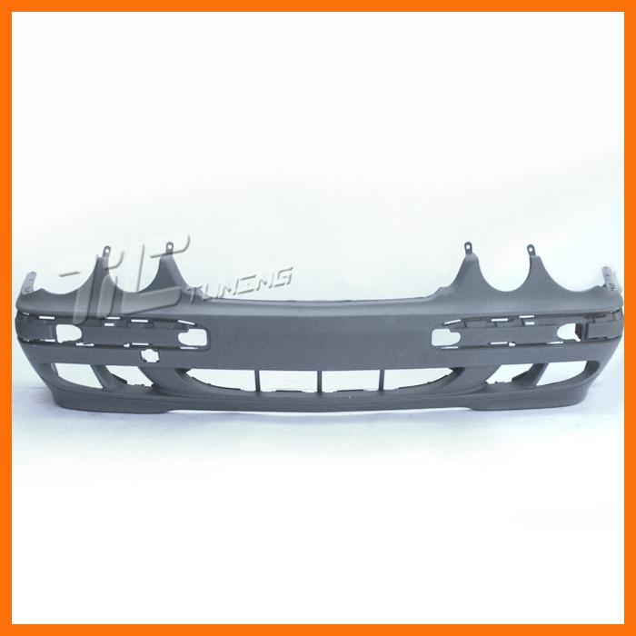 00-02 mercedes e300 e430 front bumper cover primered w210 4dr wo sport no washer