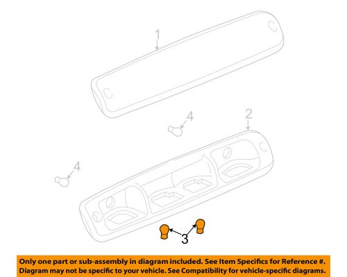 Gm oem-fog light bulb 22692679