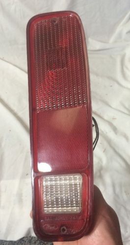 Vintage right tail light lens and housing 1974 ford truck sae airst 74tk