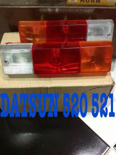 Datsun 520 521 pickup truck tail lights lamps lh+rh 1pair.