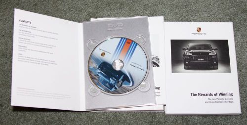 Porsche, cayenne, dvd &amp; brochure ceyenne,  original 2007, factory-new condition