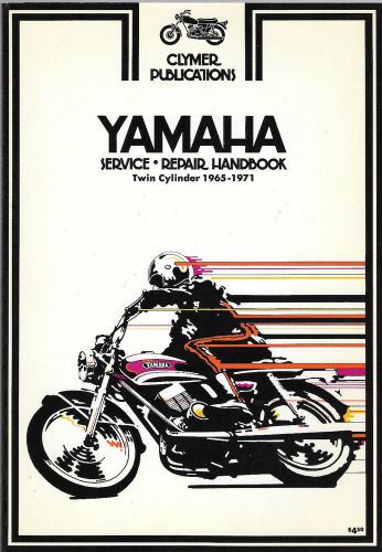 Yamaha dirt bike service &amp; repair handbook twin cylinder 90cc - 350cc 1965-1971