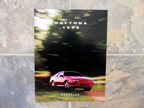 1993 chrysler daytona - original sales brochure book catelog