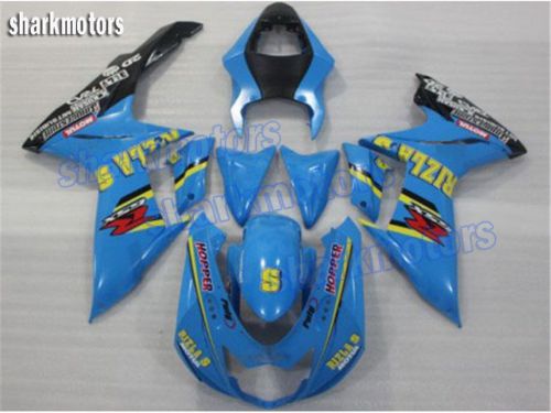 Fairing set for suzuki 11-15 gsxr600 gsxr750 k11 injection mold plastic kit a#a7