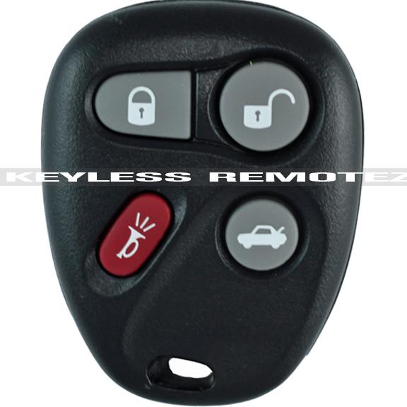 New gm 4 button keyless entry remote key fob koblear1xt