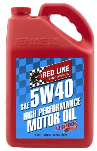 Red line 15405 5w40 motor oil - 1 gallon jug