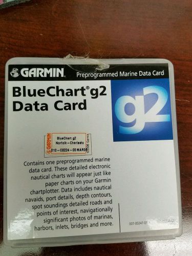 Garmin blue chart g2 norfolk to charleston 010-c0224-00