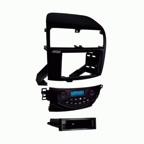 Metra 99-7809b 04-2008 acura tsx vehicle double/single din dash kit -matte black