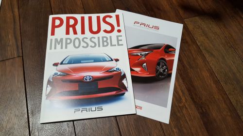 2015 toyota prius zvw50 brochure japanese jdm prospekt