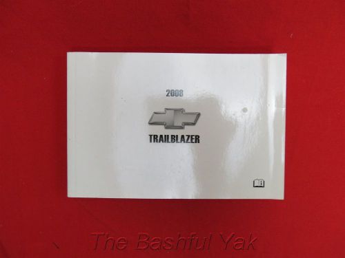 2008 chevy chevrolet trailblazer owners manual