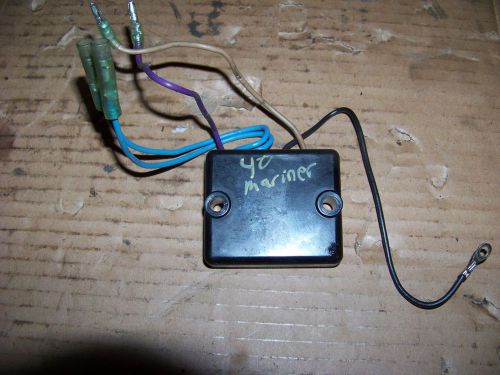 Oil warning module for a 1994 mercury/mariner 40-50-60 hp 4 cyl  p/n 14857a10