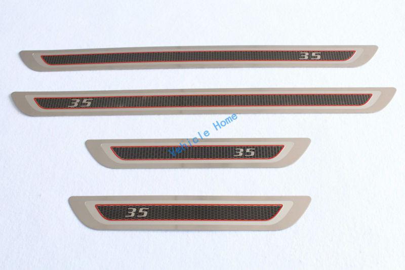 35 years chrome door sill scuff plate guards sills for vw jetta golf mk6 gti