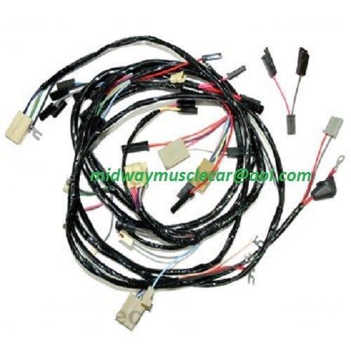 Dash &amp; forward lamp wiring harness 55 chevy w/ si internal regulated alternator