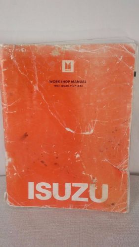 1982 isuzu pup (k8) workshop manual