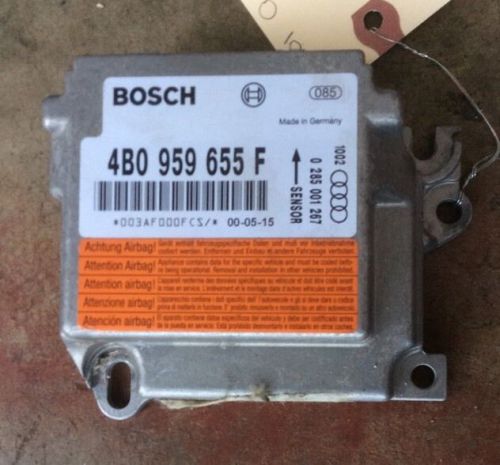 2000-2001 audi a6 quattro bosch airbag control module ecu oem 4b0959655f