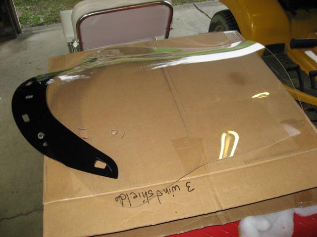 Clearview windshield for suzuki burgman 650