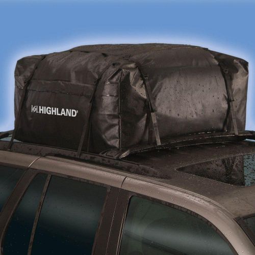 Highland 15 cu. ft. rain proof rooftop cargo bag with storage sack